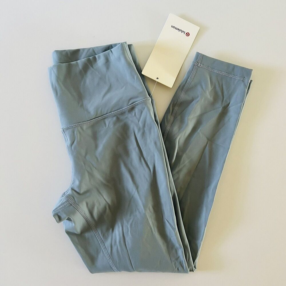 LULULEMON ATHLETICA Chambray Wunder Under HR Tight 25" *FLux Leggings - US 8